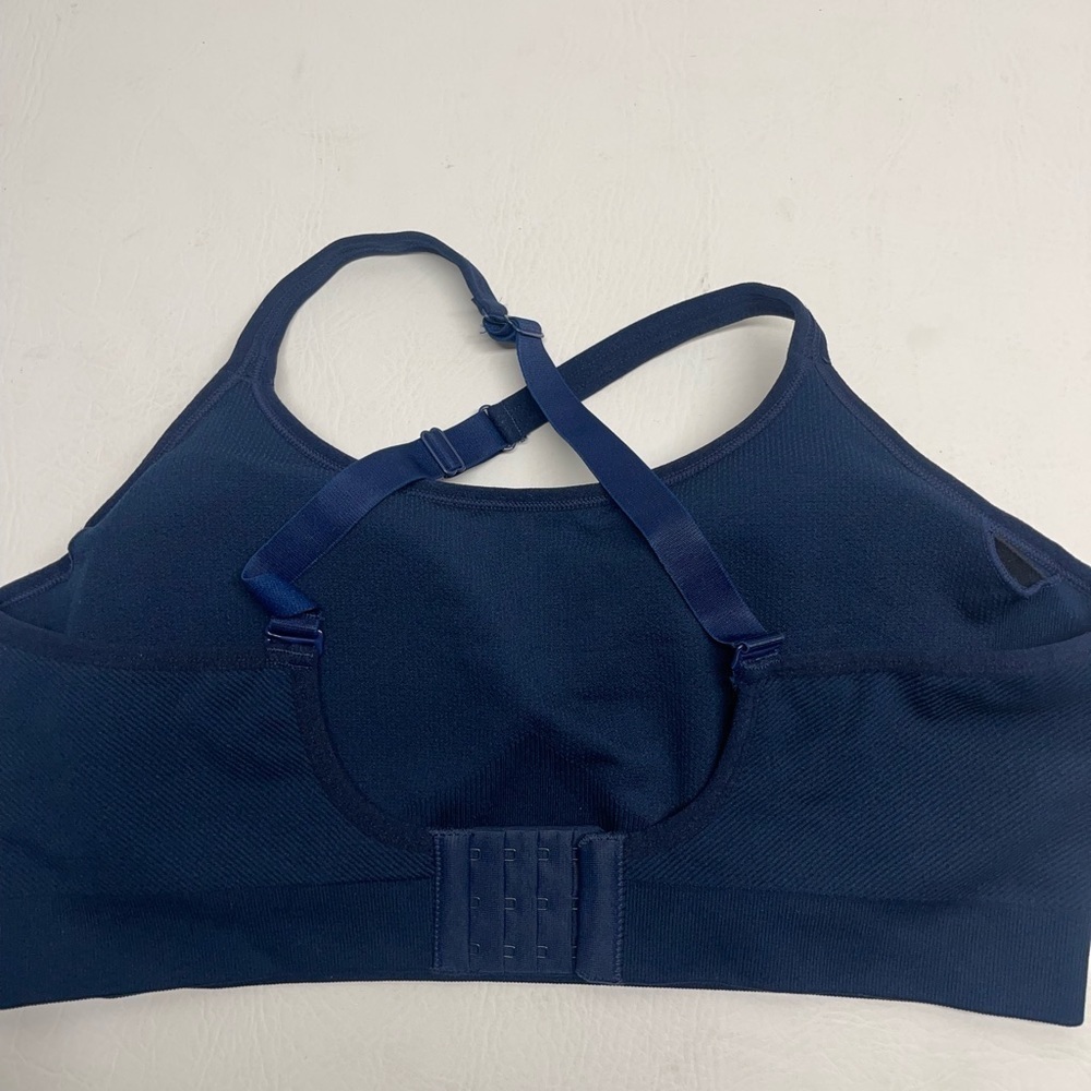 SOMA SPORTS SEAMLESS BALLET BACK SIZE XXL NAVY BLUE - Picture 3 of 4